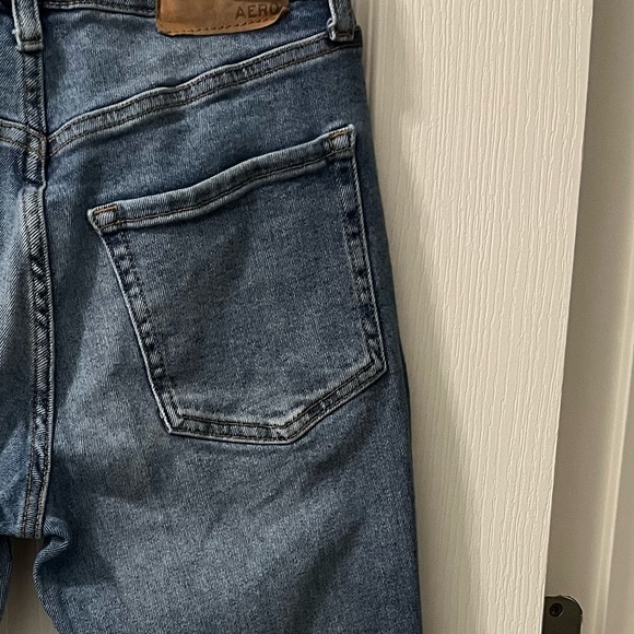 Aeropostale stretch mom jeans size 00 regular - Picture 4 of 8